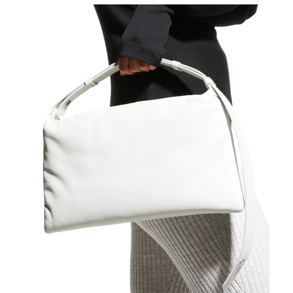 Simon Miller Leather Puffin Bag in White
